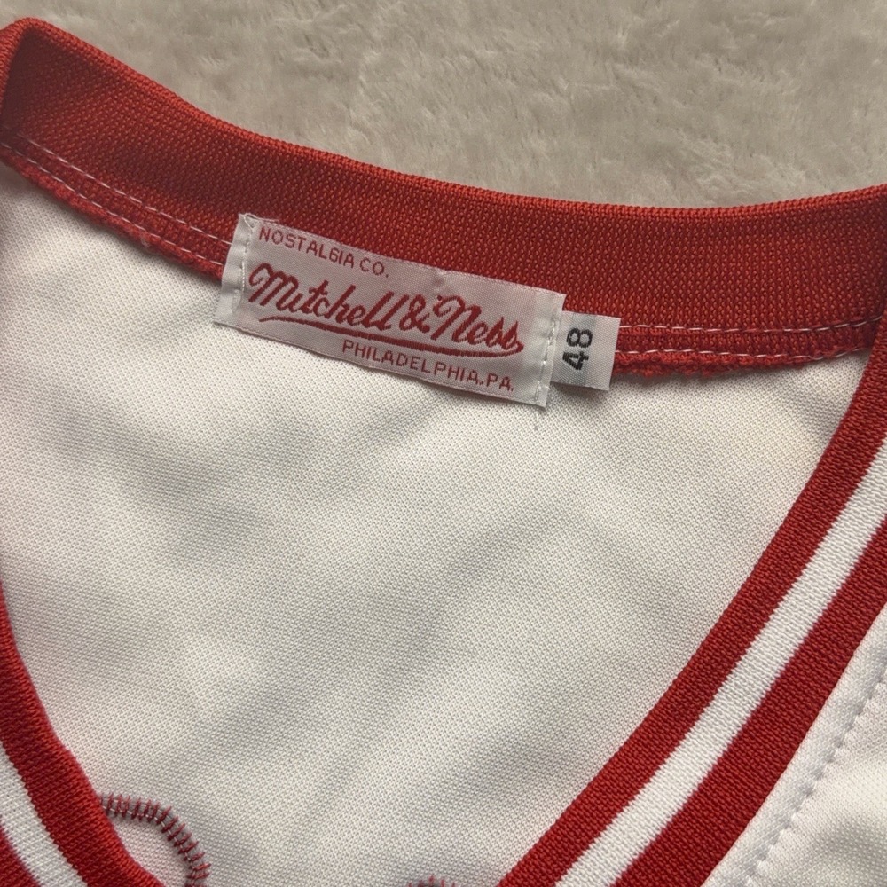 Cincinnati Reds Pete Rose #14 1976 Vintage Style MLB Baseball Jersey Mens 48 - Picture 6 of 16